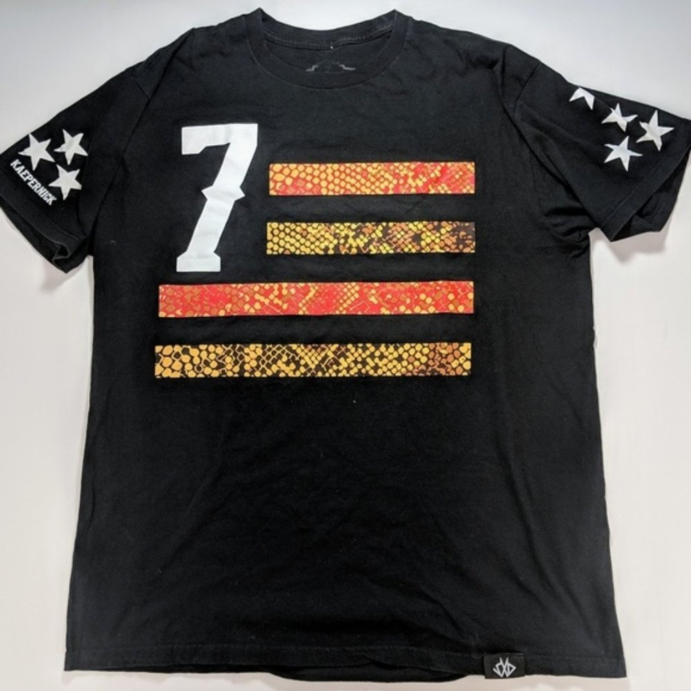 Colin Kaepernick 7 series Black T-Shirt XL